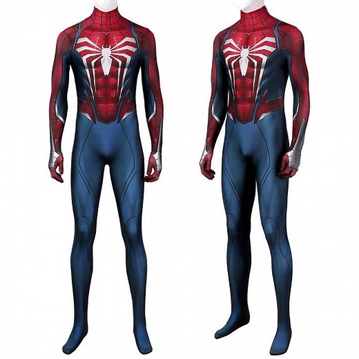 Spider-Man PS5 Peter Parker Advanced Suit 2.0 Cosplay Costume Hallowcos #spiderman #marvelcosplay