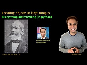 Tips Tricks 25 - Locating objects in large images using template matching