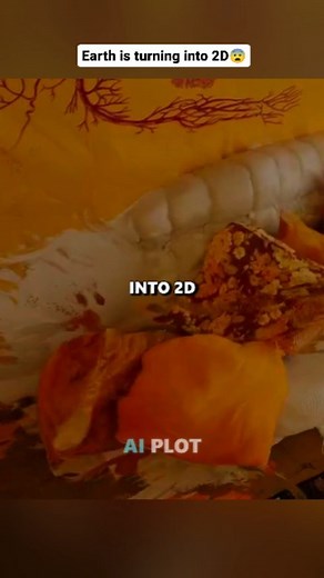 Ai PLot on Instagram: "Earth is turning into 2D😨 #aiplo #viralreelschallenge #shorts"