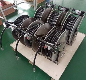 [Hot Item] Manufacturer Hydraulic Retractable Spring Rewind Oil Hose Reel