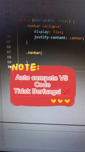 Cara Mengatasi Auto Komplit CSS yang Tidak Muncul