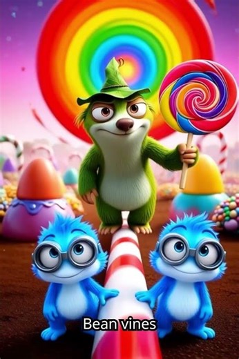 "Zippy & Glum: The Jellybean Jungle – Illumination-Style Adventure Short!" 🍬🌿