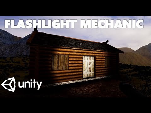 HOW TO MAKE A SIMPLE FLASHLIGHT MECHANIC WITH C# IN UNITY TUTORIAL