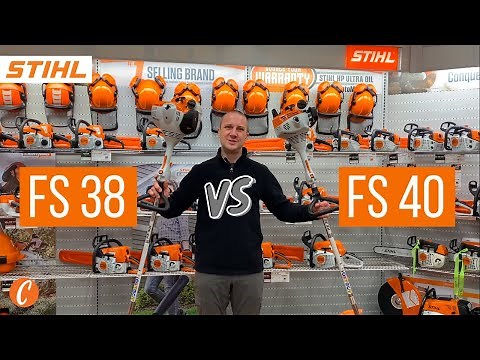 FS 38 vs FS 40 Stihl String Trimmer Comparison