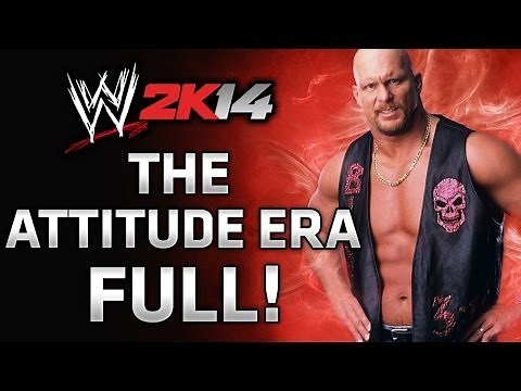 WWE 2K14 30 Years of Wrestlemania - The Attitude Era - FULL Gameplay Walkthrough