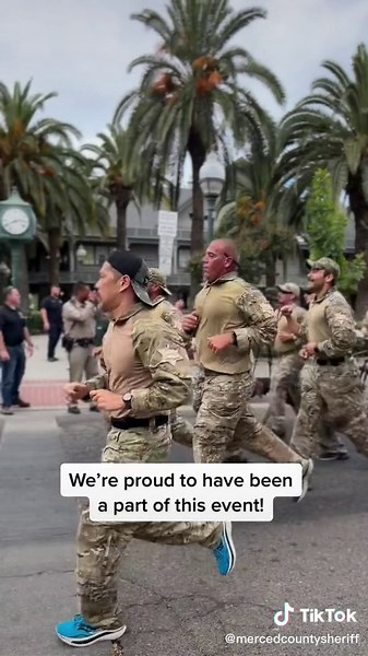 We’re honored to have participated in the Special Olympics Law Enforcement Torch Run today! MCSO, alongside other allied law enforcement agencies, ran 3.5 miles around Merced to benefit Northern California Special Olympics. #MercedCountySheriff #lawenforcement #SpecialOlympics #TorchRun