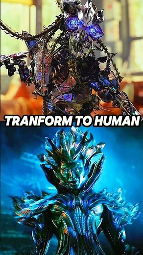 The Unique Ability of Alice and Quintessa Transform in to Human in Transformers Movie