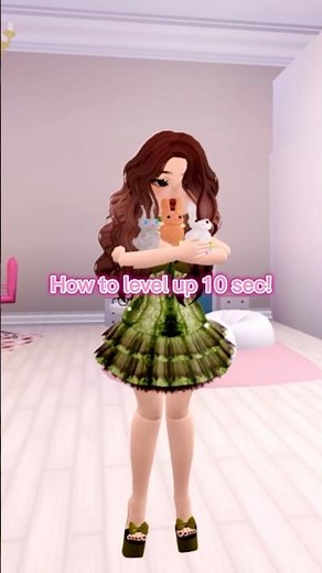 HOW to LEVEL UP in 10 SECONDS! (Royale high farming method secret)