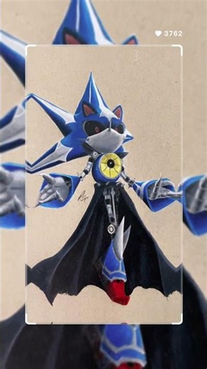 Neo-Metal Sonic #drawing #sonicthehedgehog #fanart