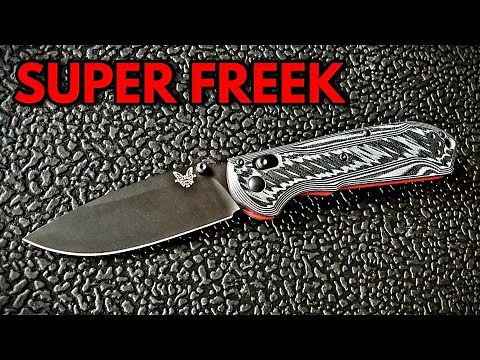 Benchmade 560BK-1 Super Freek - Overview and Review