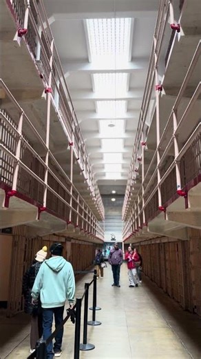 Inside Alcatraz Cellhouse: Interior View