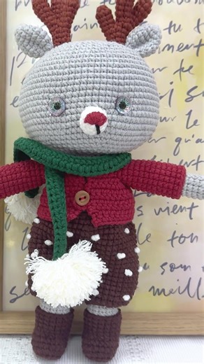 Cozy up with the cutest companion ever – our Crochet Elk! Each stitch is filled with love, making this handmade delight perfect for cuddling or decorating. Bring a bit of nature indoors and let this little friend brighten your day! Who wouldn’t want one?