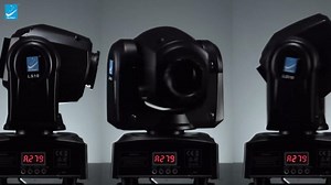 Big Dipper LS10 DMX Moving Head Spotlight - 35W Sound-Activated Stage Light with 540° Pan, 200° Tilt & 8 Rotating GOBO Patterns for DJ Events