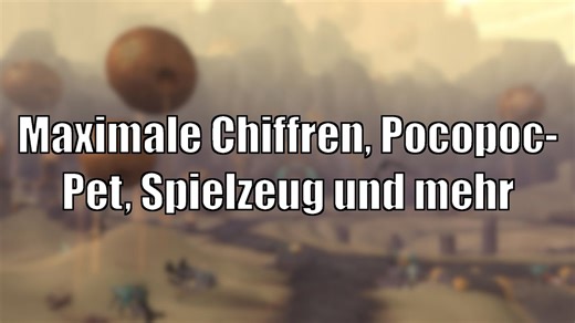 Der schnellste Weg, an Chiffren zu kommen! Plus: Pocopoc-Pet, Spielzeuge und mehr über Talent