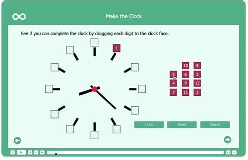 Telling Time to the Hour Interactive Math Activities | Grade 1 to 2