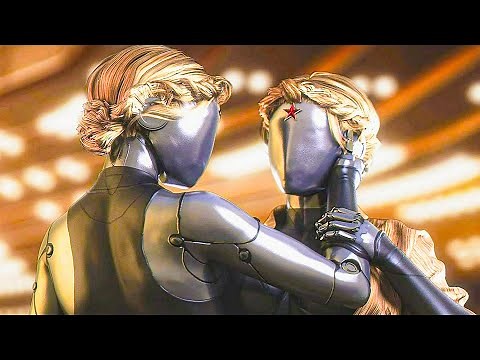 Atomic Heart - All Robot Twins & Ballerina Robot Cutscenes (4K)