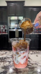 1.3K views · 152 reactions | Raspberry chip iced latte at home? ♥️ Recipe : 16 oz cup Add ice Add 1-2 tbsp raspberry syrup (I used SF) Pour in your choice of milk Brew 2 shots espresso mixed with 1 tsp chocolate sauce Pour espresso on top Add a splash of Chobani sweet cream creamer Stir & enjoy!! @nescafe @torani @chobani #coffee #coffeestagram #easycoffee #recipe #athomecoffee #latte #coffeeideas #coffeerecipe #fyp #fypシ | Drink Freak | Facebook