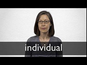 How to pronounce INDIVIDUAL in British English