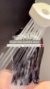 Hello Klean | Say hello to softer hair and skin, up to X2 water pressure and a more luxurious shower experience with the Hello Klean Purifying Showerhead... | Instagram
