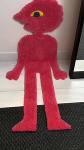 Prismo Rug: Adventure Time Inspired Pink Tufted Decor - Etsy