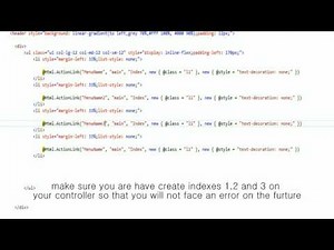 Visual Studio | how to make Navigation Bar using asp.net