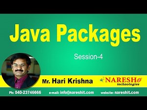 Java Packages Session-4 | By Mr. Hari Krishna
