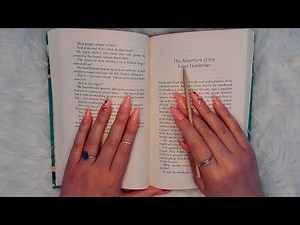 Inaudible Reading ASMR | clicky whispers + tingly mouth sounds