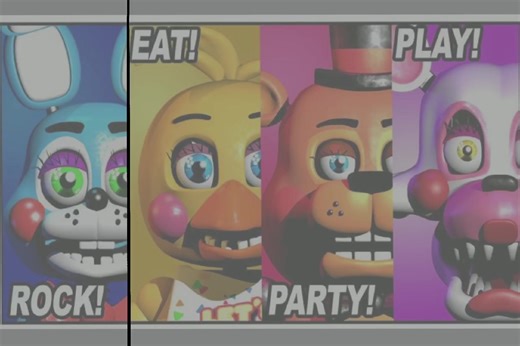 Five Nights at Freddy's 2: Fan Art Redraw