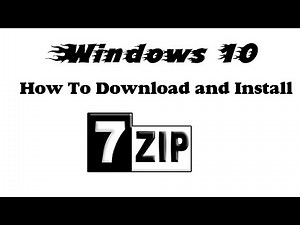 How to Download and Install 7-Zip on Windows 10 (2020)