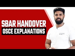 SBAR Handover | OSCE Explanations | UKMLA, PA, ACP, ANP ​​⁠ || Pareto Education