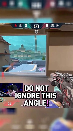 DO NOT IGNORE THIS ANGLE! #shorts #valorant #vct