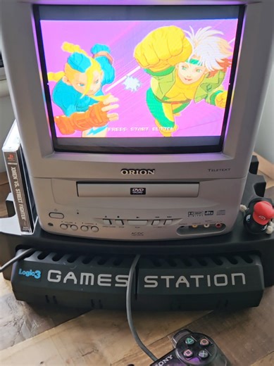 More button mashing 😭 #ps1 #streetfighter #playstation #retrogaming #gaming