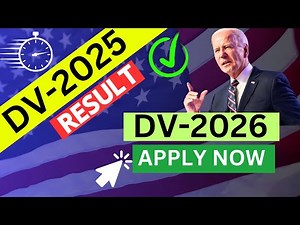 How to Check DV 2025 Results || How to Apply DV 2026 10 Tips for Green Card Lottery
