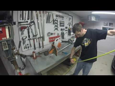 How to Easily Refill a Stihl FS-50 C E Trimmer With an Autocut C5-2 EasySpool