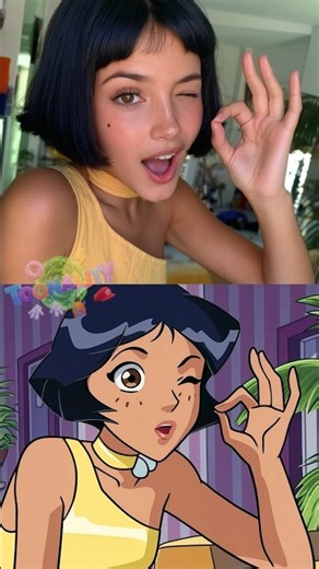 Alex & The Villains IN REAL LIFE 💄 (Totally Spies) #totallyspies #inreallife