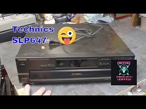 Technics SLP647 5 Disc CD Changer / Testing & Cleaning Repair