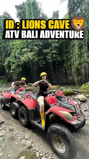 LIONS CAVE BALI ATV QUAD BIKE ADVENTURE UBUD TOUR