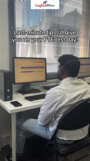 👩‍💻PTE Test-Day Tips! Some things you should definitely keep in mind. #PTEAcademic #TestDayTips #EnglishWise #PTETips | English Wise- PTE, IELTS, NAATI and OET Experts