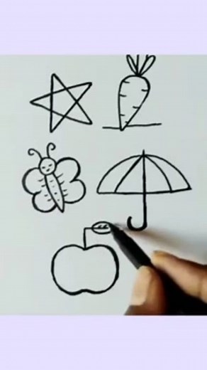 12345 number art for kids . . #kidsideas #art #kidsactivities #drawingsketch #fbreelsfypシ゚viralシ | Easy drawing for kids24