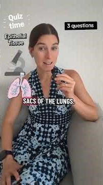 Can you get 3/3 on this epithelial tissue quiz? #anatomy #anatomyandphysiology #humanbody