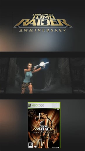 👾🕹 Retroid 👾🕹 on Instagram: "Tomb Raider Anniversary on Xbox 360 #tombraider #xbox360 #reelinstagram❤️"