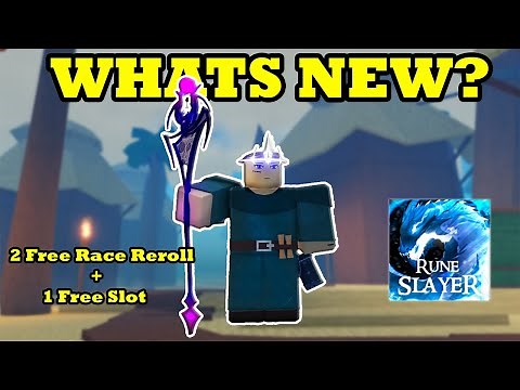 Rune Slayer RELEASE! How to Get 2 FREE Race Rerolls + FREE Slot FAST