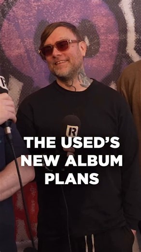 The Used’s Bert McCracken tell us about their new album plans, backstage at When We Were Young Festival 2025 🖤 Watch the full interview on the Rock Sound YouTube channel, 🔗 in bio. #theused #whenwewereyoung #emo #poppunk #rock | Rock Sound