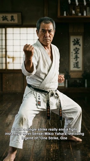 Legenda Satu Pukulan Mikio Yahara #karate #mikioyahara #beladiri #bushido #karatekid