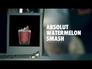 ABSOLUT WATERMELON SMASH DRINK RECIPE - HOW TO MIX