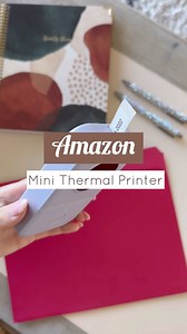Type: LINK in the comments below to check out this super fun mini printer. It has over 300 design options that you can create right from the app. Happy Organizing! #homeorganizing #amazonfinds #founditonamazon #amazonhomefinds #homehacks | Brooke's Buys | Facebook