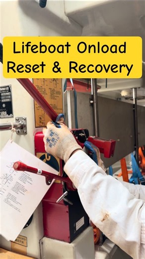 Lifeboat Onload Release Mechanism Recovery & Reset | Practical Video