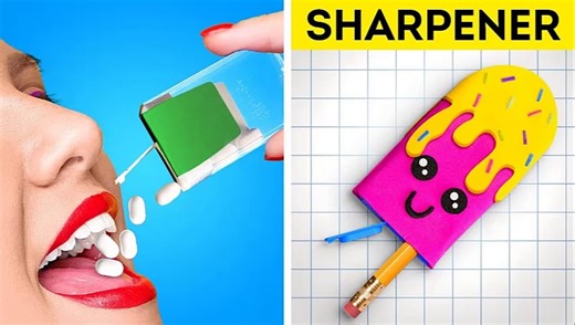 I MADE THESE CUTE SCHOOL CRAFTS  Back To School Ideas