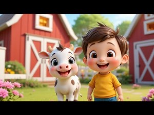 Baby Cow Say Moo Moo Moo | Nursery Rhyme & Kids Songs