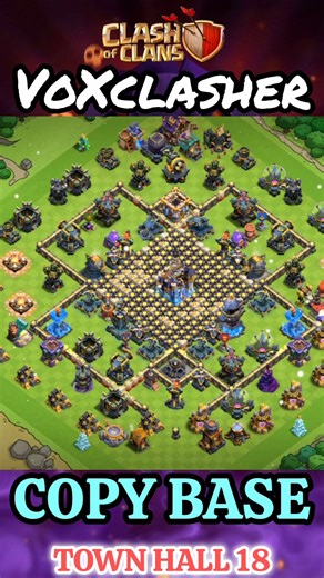 TH18 Base That DESTROYS Pro Attacks 😱 TH18 Anti 3-Star Base 😈 | Legend League !! ( Clash of clans )